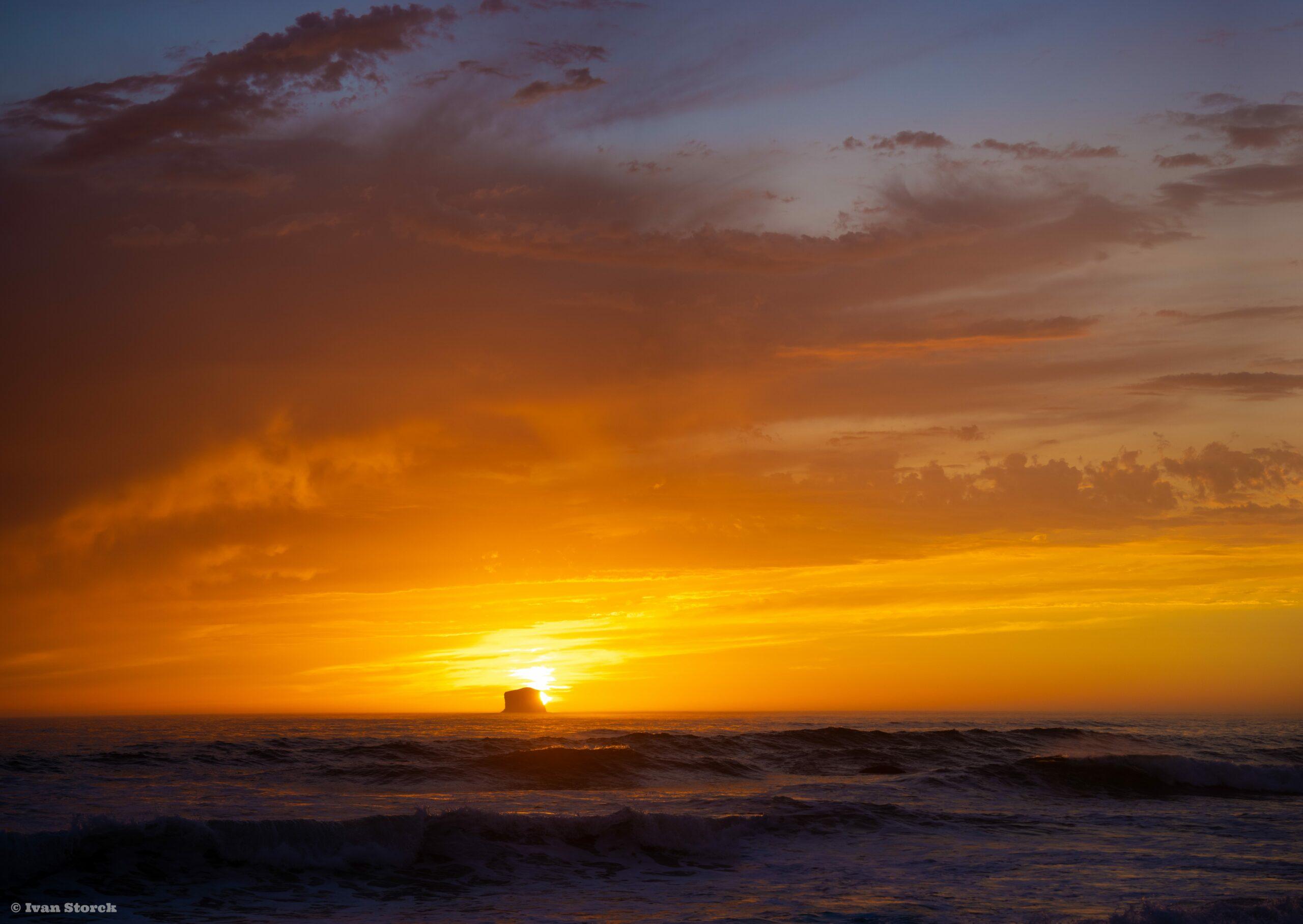 Cake Rock aerial view