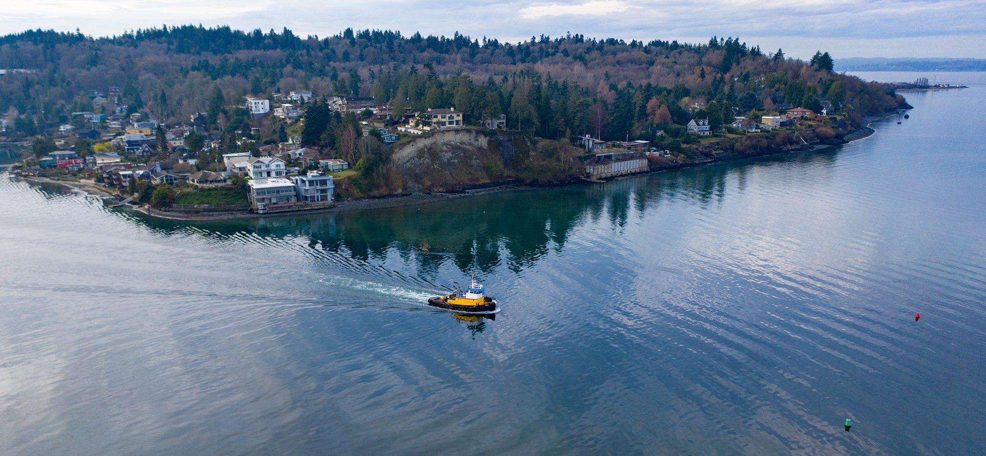 Tugboat at Shilshole Bay, Seattle